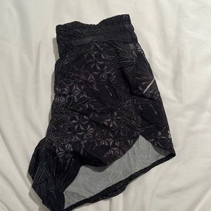 Black workout shorts ; size XS
